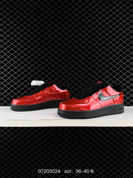 Nike Air Force 1 07 LV8 red black white EU 36-45 lifestyle