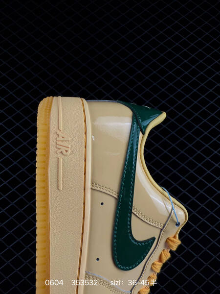 Nike Air Force 1 07 LV8 beige dark green yellow gum EU 36-45 skate