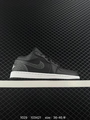 Jordan Air Jordan 1 Low White Black Red Blue EU 36-45 Basketball Shoe - Unisex (BS-80401)