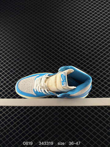 Jordan Union x Fragment Design x Air Jordan 1 Retro High OG Blue Cream White EU 36-47 Basketball Shoe - Unisex (BS-80878)