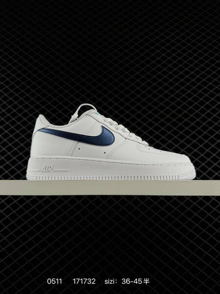 Nike Air Force 1 07 LV8 white navy blue red EU 36-45 lifestyle