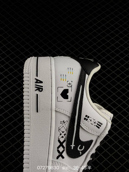 Nike Air Force 1 07 white black yellow blue EU 36-45 lifestyle
