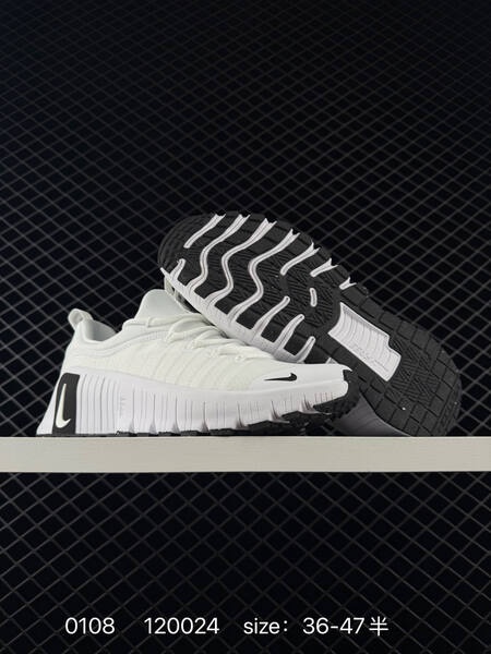 Nike Free Metcon 6 White Black EU 36-47 5 training lifestyle