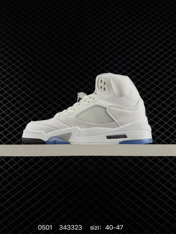 Air Jordan 5 Retro Metallic White Replica AIR JORDAN 5 Aj5 Lifestyle (BS-79364)