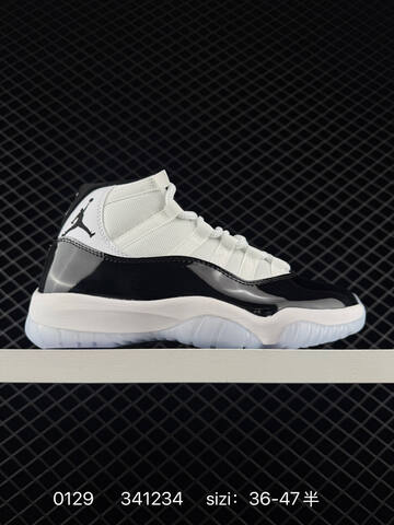 Jordan Air Jordan 11 Retro Low Black White Red EU 36-47 Basketball Shoe - Unisex (BS-79744)