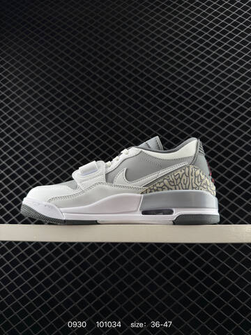 Jordan Air Jordan Legacy 312 Low White Grey EU 36-47 Basketball Shoe - Unisex (BS-80599)