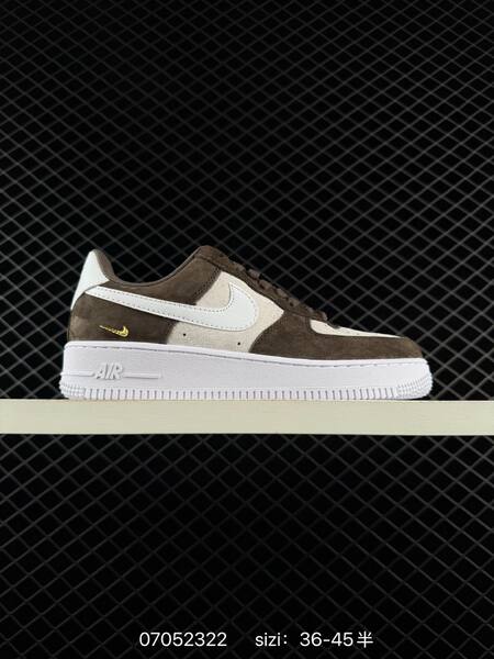 Nike Air Force 1 Low yellow brown blue white beige EU 36-45 casual