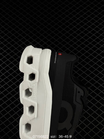 On Cloudmonster Void Black White EU 36-45 Running Shoe Running Sneakers - Unisex (BS-85038)