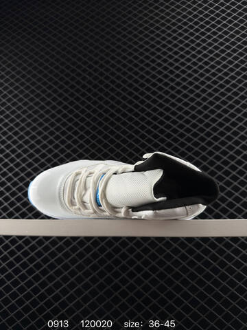 Jordan Air Jordan 11 Retro White Light Blue Black EU 36-45 Basketball Shoe - Unisex (BS-80723)