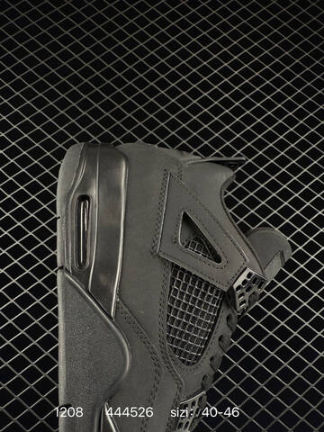 Jordan Air Jordan 4 Retro Black EU 40-46 Basketball Shoe - Men's (BS-80090)