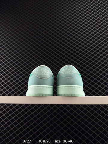 Jordan Air Jordan 1 Low HQ8111-300 Washed Teal Light Mint EU 36-46 Sneaker - Unisex (BS-81011)