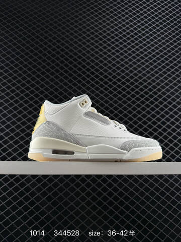 Jordan Air Jordan 3 Retro White Blue Grey Black EU 36-42 Basketball Shoe - Unisex (BS-80516)