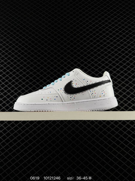 Nike Court Vision 1 Low white black light blue multicolor EU 36-45 skate shoe
