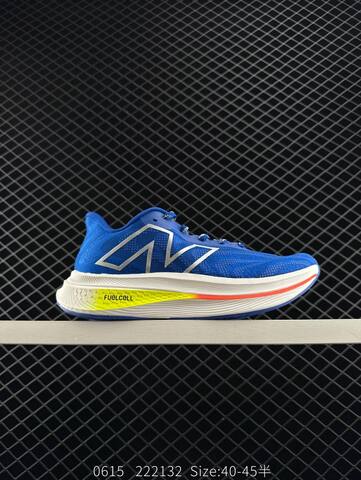 New Balance FuelCell SuperComp Trainer V2 Blue White Yellow Red EU 40-45 Running Shoe - Men's (BS-83299)