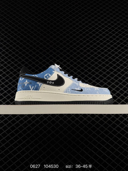 Nike Air Force 1 07 LV8 off white black gray EU 36-45 sneaker