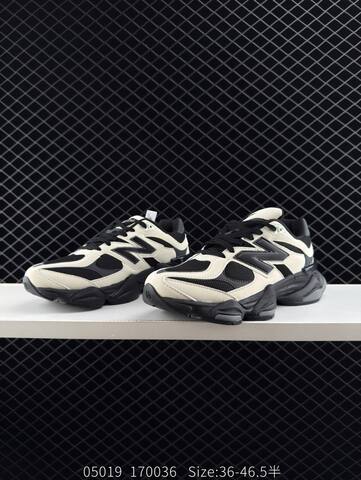 New Balance 9060 Off White Black Dark Grey EU 36-46 5 Sneaker - Unisex (BS-83436)