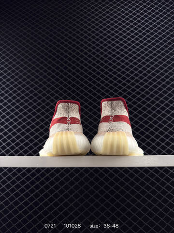 Yeezy Boost 350 V2 Beige Red Cream White EU 36-48 Sneaker - Unisex (BS-83578)