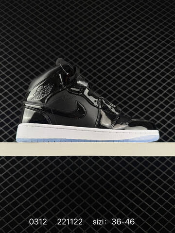 Jordan Air Jordan 1 Mid Purple Yellow White Black EU 36-46 Basketball Shoe - Unisex (BS-79673)