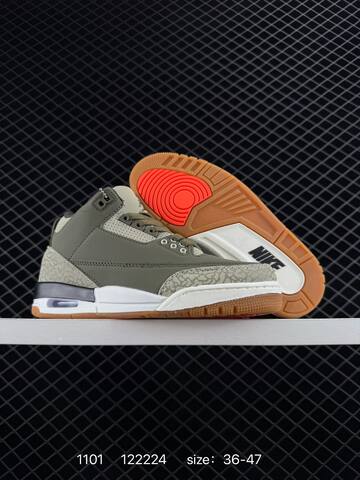 Air Jordan 3 Retro Jordan Brand Classic JBC AIR JORDAN 3 Aj3 Lifestyle (BS-80378)
