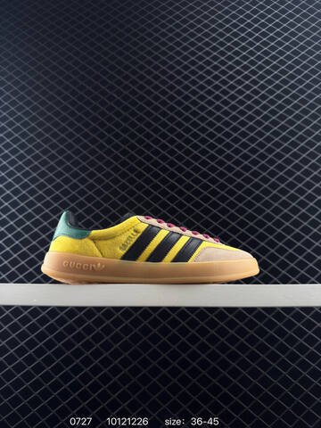 Gucci x Adidas Originals Gazelle INdoor 707867 U7R10 3660 1012122 Lifestyle (BS-78113)