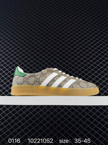 GUCCI x Adidas Originals Gazelle 35-45 10221052 260 Lifestyle - Unisex (BS-76678)
