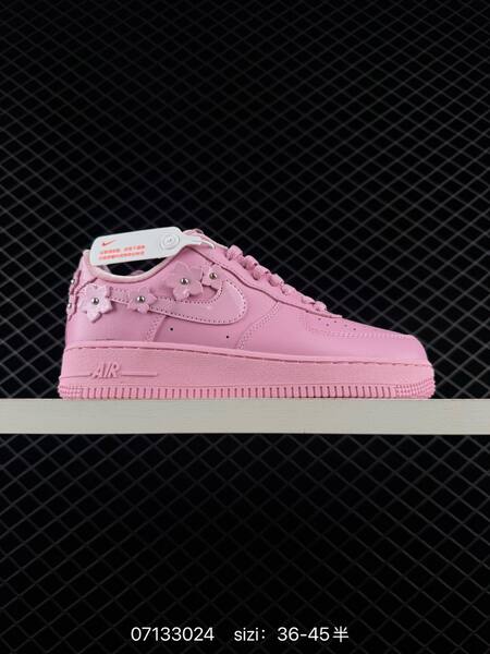 Nike Air Force 1 07 white pink silver EU 36-45 lifestyle