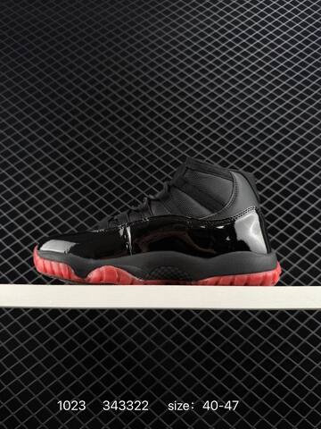 Jordan Air Jordan 11 Retro Black Red EU 40-47 Basketball Shoe - Men's (BS-80457)