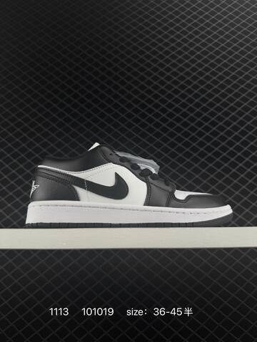 Jordan Air Jordan 1 Low Black White University Blue EU 36-45 Sneaker - Unisex (BS-80299)
