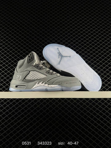 Air Jordan 5 Retro Wolf Grey Replica AIR JORDAN 5 Aj5 Lifestyle (BS-79190)