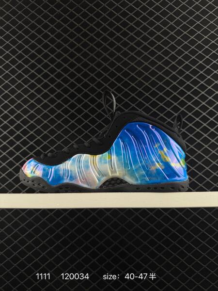 Nike Air Foamposite One black blue iridescent multicolor EU 40-47 5 basketball lifestyle