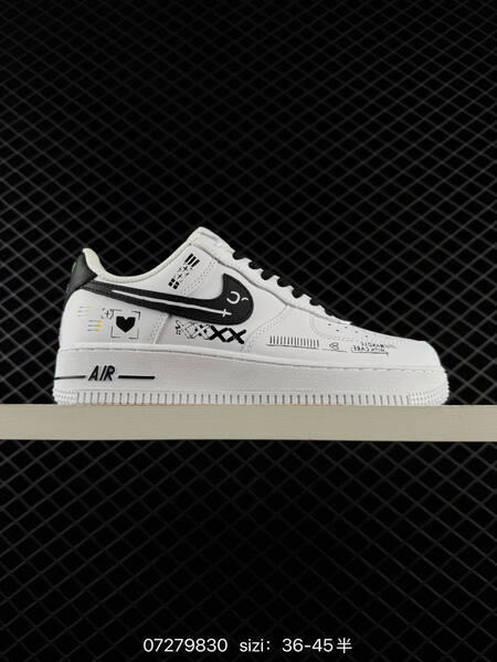 Nike Air Force 1 07 white black yellow blue EU 36-45 lifestyle