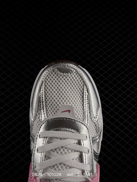 Nike V2K Run White Metallic Silver Pink Brown EU 35 5-41 lifestyle
