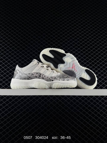 Jordan Air Jordan 11 PU OG Navy Snakeskin 2019 CD6846-102 Lifestyle (BS-79326)