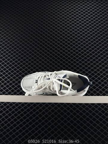 New Balance 530 White Silver Navy Black EU 36-45 Running Shoe - Unisex (BS-83400)