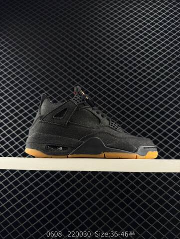Jordan Air Jordan 4 Retro Beige Black Yellow Red Blue EU 36-46 Basketball Shoe - Unisex (BS-81238)