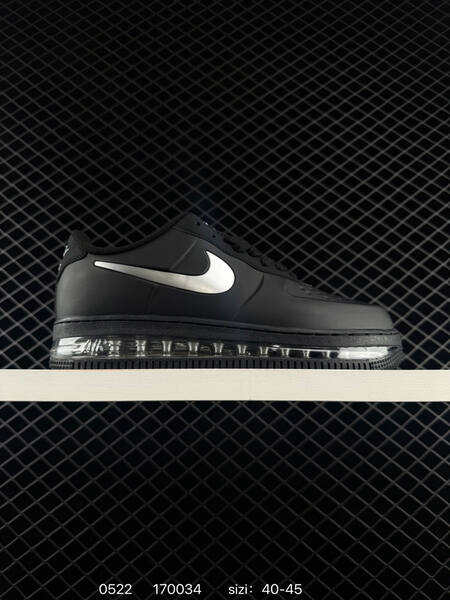 Nike Air Force 1 Low black silver clear EU 40-45 lifestyle