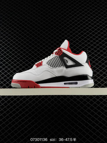 AIR JORDAN 4 Air Jordan Retro Fire Red DC7770-160 Lifestyle (BS-78899)