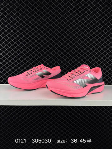 New Balance FuelCell RC Elite V4 Hot Pink Black Silver EU 36-45 Running Shoe - Unisex (BS-82370)