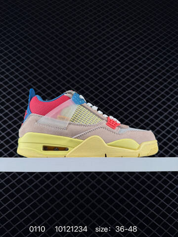 Jordan Air Jordan 4 Retro Light Grey Light Blue Navy White EU 36-48 Basketball Shoe - Unisex (BS-79850)