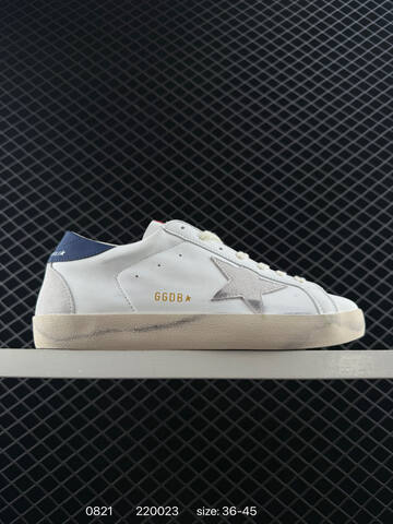 Golden Goose Super Star White Black Light Yellow EU 36-45 Skate Shoe - Unisex (BS-80860)