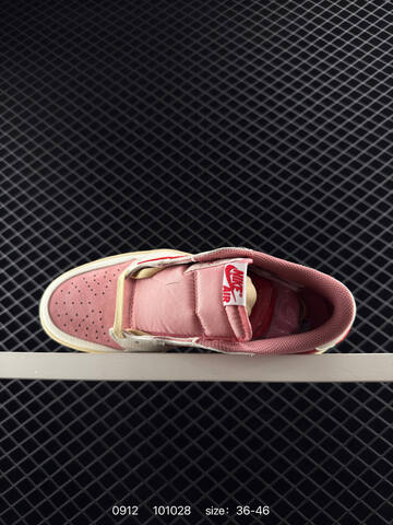 Jordan Air Jordan 1 Low Travis Scott Reverse Mocha DM7866 002 Pink White Red Cream EU 36 46 Sneaker EU 36-46 - Unisex (BS-80730)