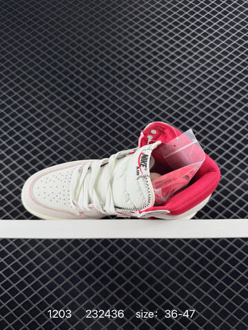 Jordan Air Jordan 1 Retro High DZ5485-010 Sail Red White EU 36-47 Basketball Shoe - Unisex (BS-80122)