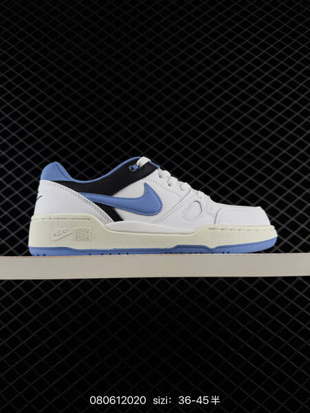 Nike Full Force Low black white dark grey EU 36-45 lifestyle