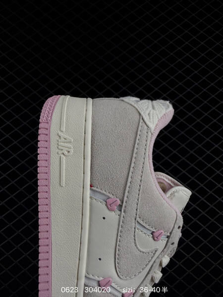 Nike Air Force 1 Low 07 Valentines Day sail light grey pink EU 36-40 sneaker