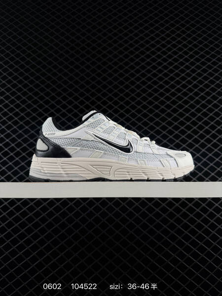 Nike P-6000 silver white black grey EU 36-46 running