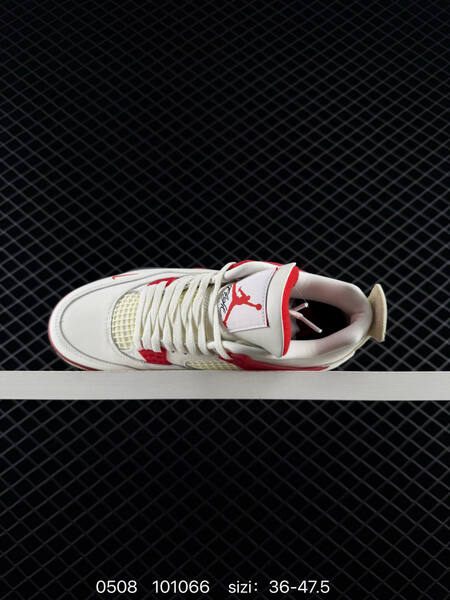 Jordan Air Jordan 4 Retro white red cream dark grey EU 36-47 5 basketball