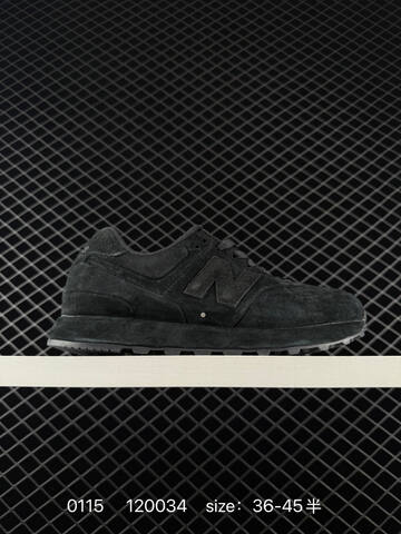 New Balance Stone Island 574 All Black EU 36-45 Sneaker - Unisex (BS-82391)
