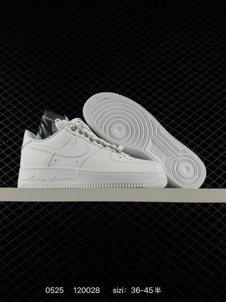 Nike Air Force 1 07 white silver EU 36-45 lifestyle
