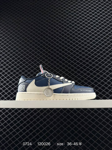 Jordan Air Jordan 1 Low OG SP Beige Grey Red White EU 36-45 Sneaker - Unisex (BS-81022)