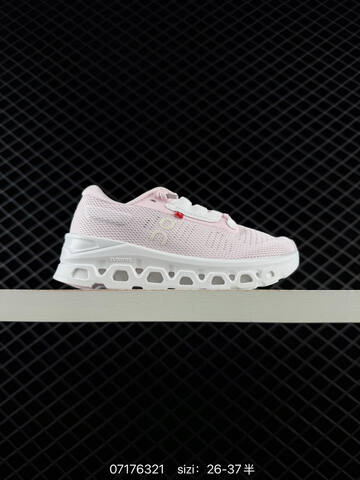 On Cloudstratus 3 Pink White 26-37 Running Shoe Running Sneakers - Women s BS-85021